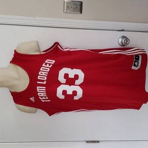 Adidas Team Loaded #33 Basketball Jersey.   Size L